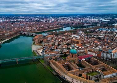 Toulouse, France - Drone