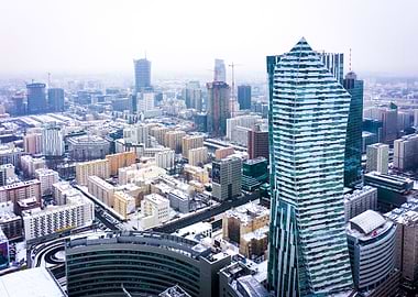 Warsaw city center