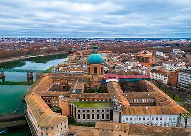 Toulouse, France - Drone