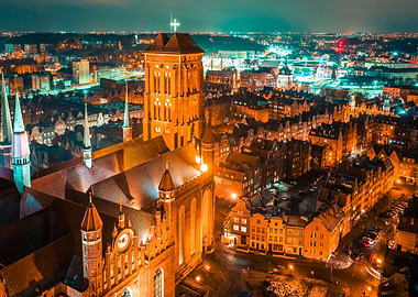 Gdansk by night