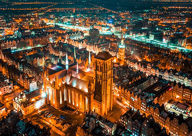 Gdansk by night