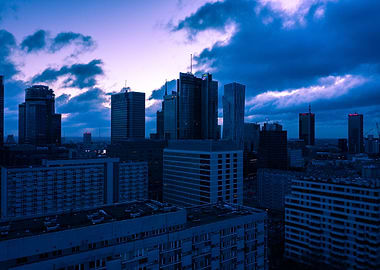 Warsaw city center