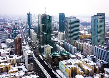 Warsaw city center