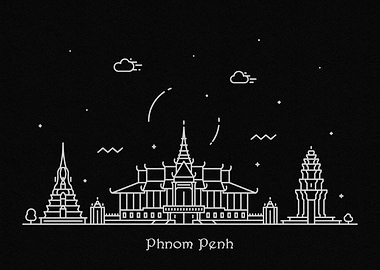 Phnom Penh Skyline