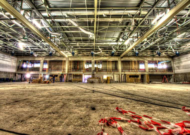 HDR Renovation sports hall