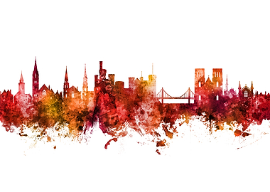 Inverness Scotland Skyline