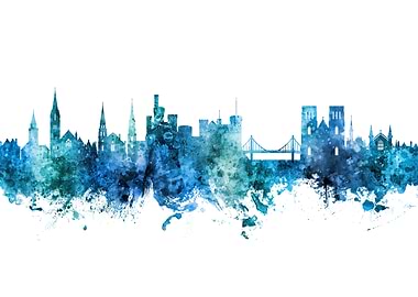 Inverness Scotland Skyline