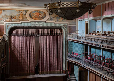Vintage old theater