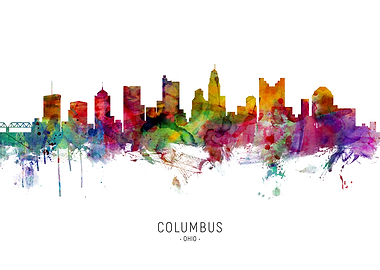 Columbus Ohio Skyline