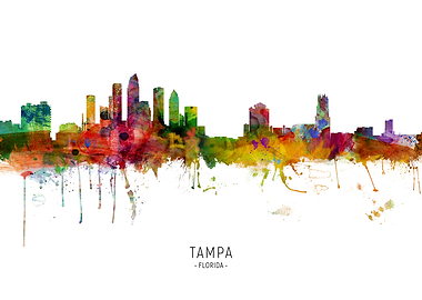 Tampa Florida Skyline