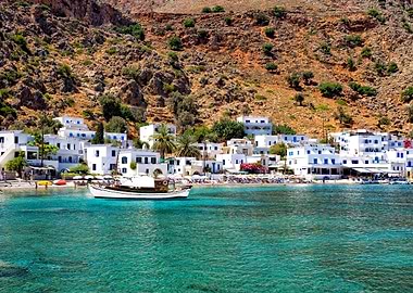 Village Loutro Crete