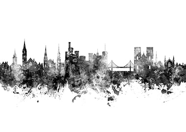 Inverness Scotland Skyline