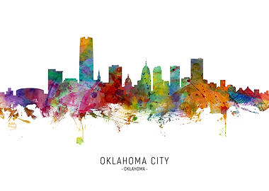Oklahoma City Skyline