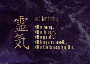 Reiki Principles