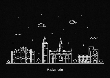 Valencia Skyline