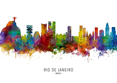 Rio de Janeiro Skyline