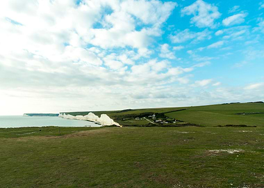 cliff over the sea side