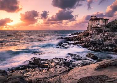 The castle by the sea