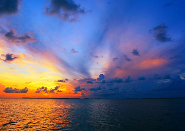 Sunset in Key Largo