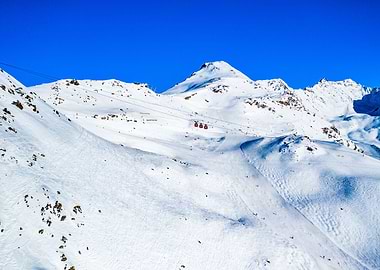 Val Thorens by Drone