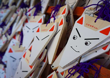 Japanese wooden plate