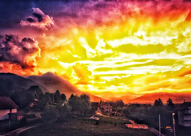 Nature takes another color