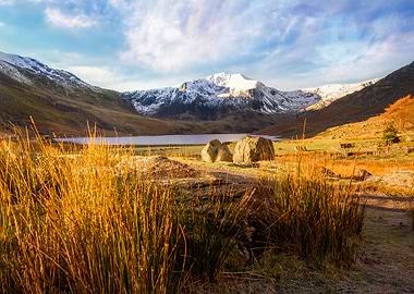 Glyder Fawr And Llyn Ogwen
