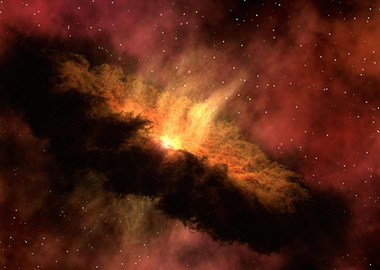 Implosion Of A Galaxy