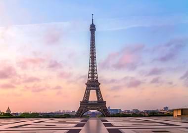 Eiffel Tower Sunrise