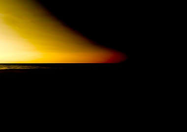 abstract deserted beach