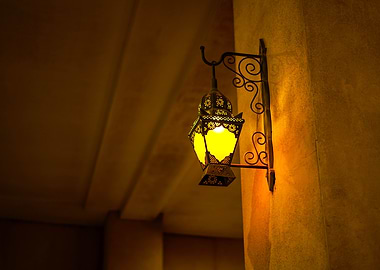 The Warm Light on The Wall