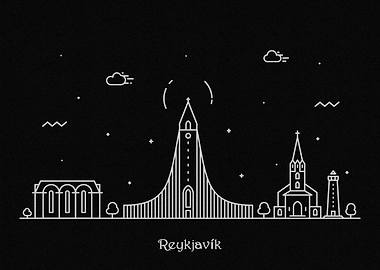 Reykjavik Skyline