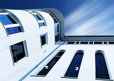 architecture sky long expo