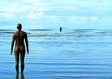 Two Men on the beach