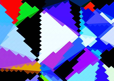 geometric triangle pattern