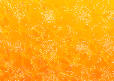 Orange Glass pattern