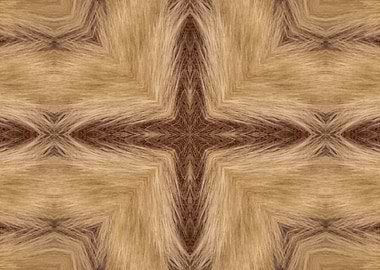 abstrat on animal fur