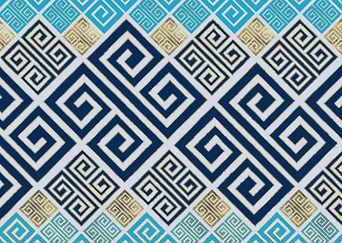 Greek Meander Pattern