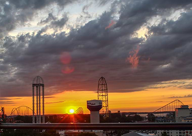 Cedar Point Skyline