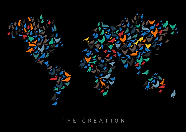 The Creation World Map