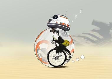 Cat and Droid inside