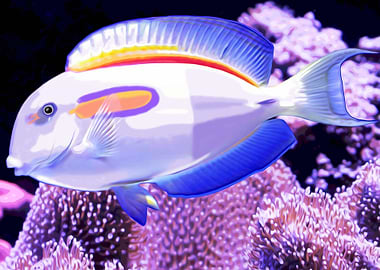Orangeband Surgeonfish