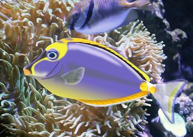 Clown Unicornfish
