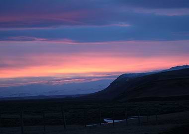 Sunset Iceland