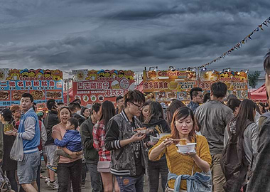 Noodles at Night Market