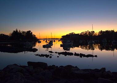 Harbor Sunset