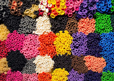 Pattern of balloon nozzles