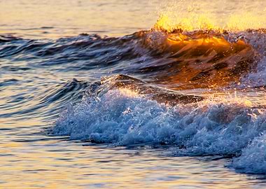 Sunset Painted Seas V