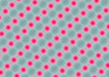 abstract dahlia pattern ba