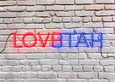 LOVE HATE Neon